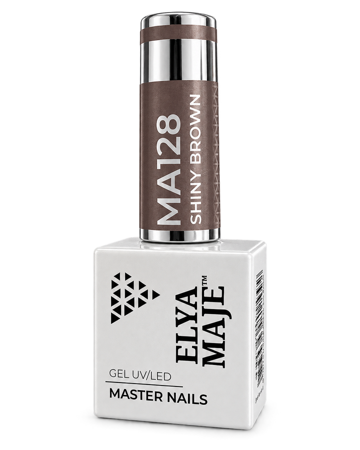 N° 128 –Shine brown – Vernis Semi-Permanent – Elyamaje