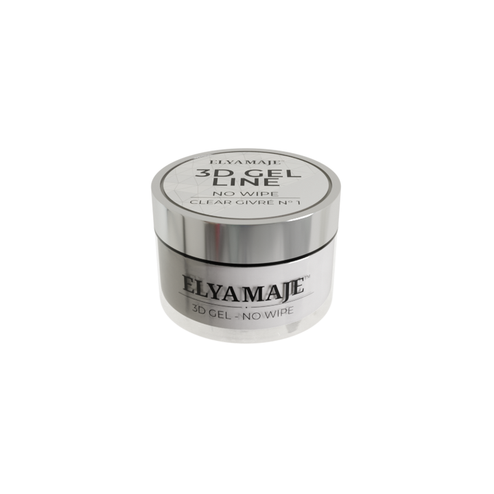 Clear Givré n°1 – 3D gel – No wipe – Elyamaje