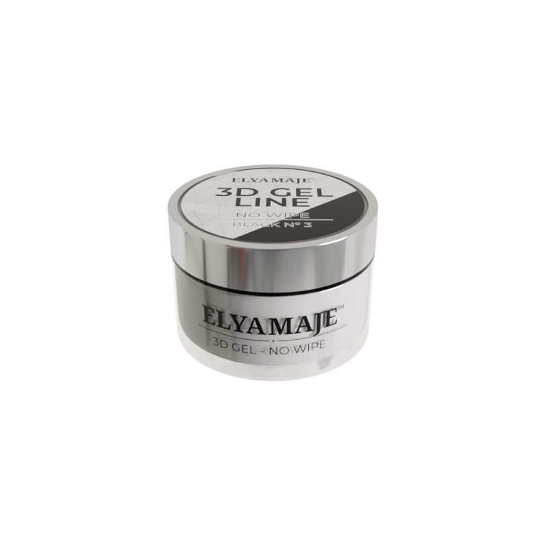 Black n°3 – 3D gel – No wipe – Elyamaje