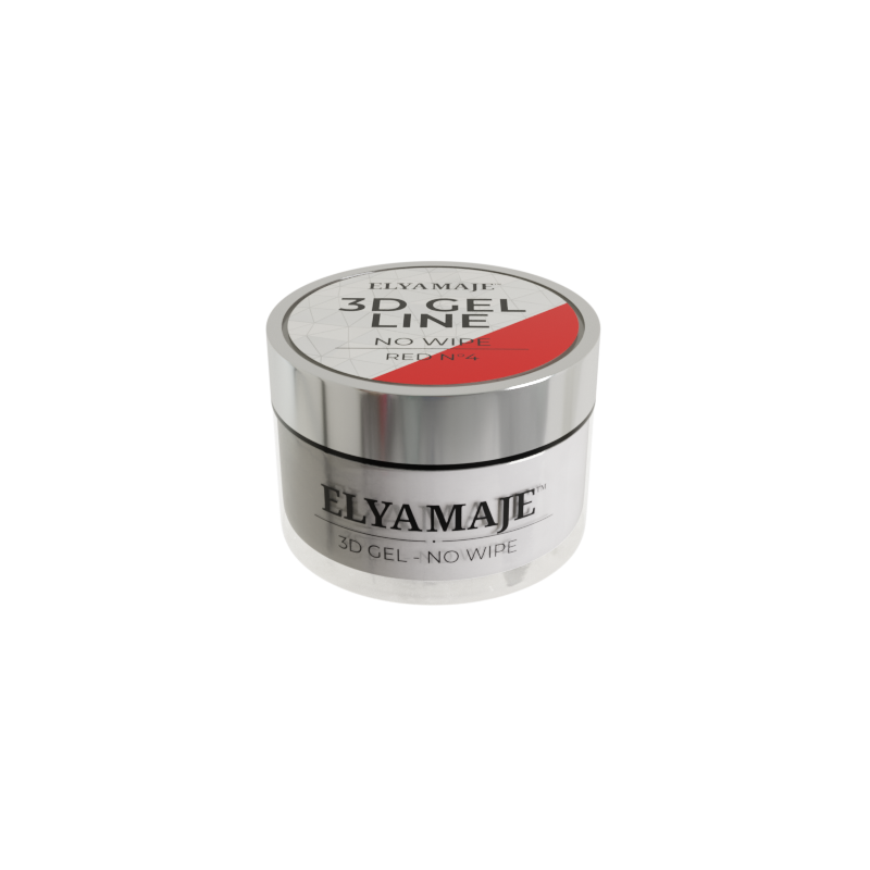Red n°4 – 3D gel – No wipe – Elyamaje