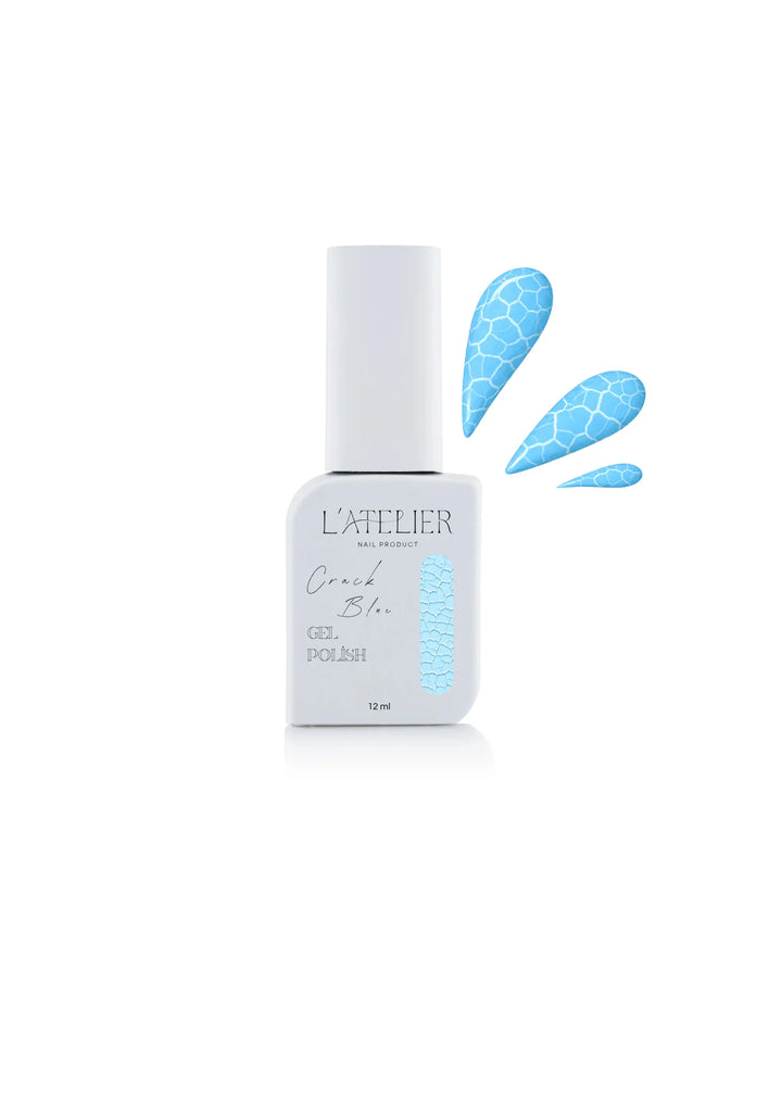 Vernis semi permanent - Crack blue