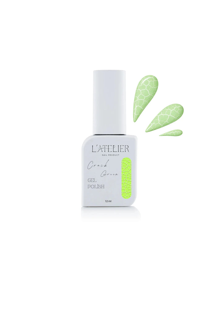 Vernis semi permanent - Crack green