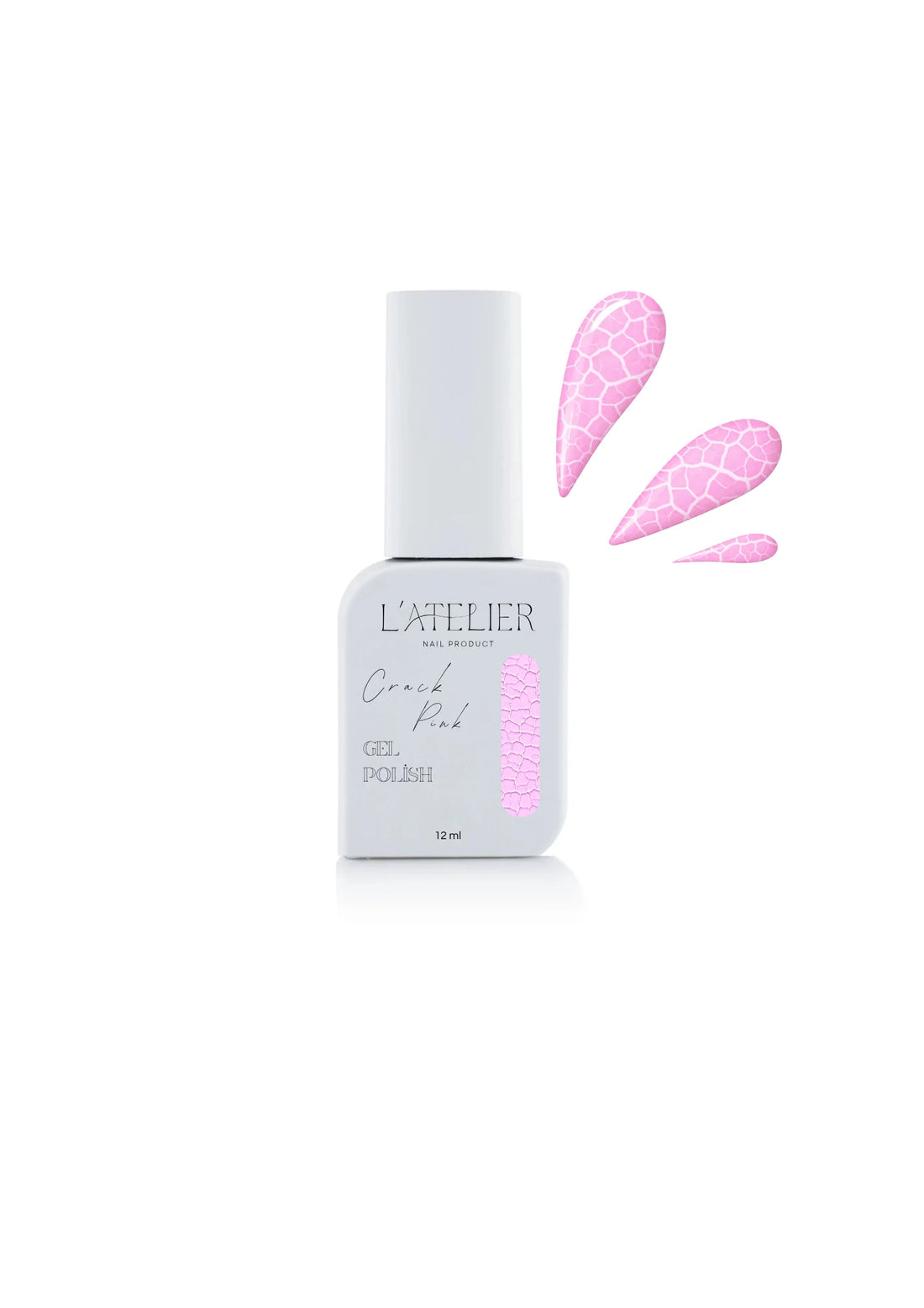 Vernis semi permanent - Crack pink