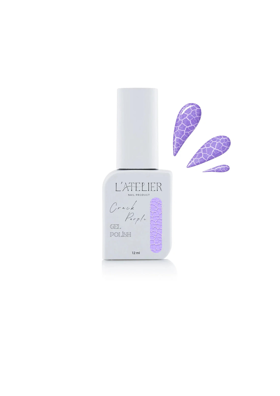Vernis semi permanent - Crack purple