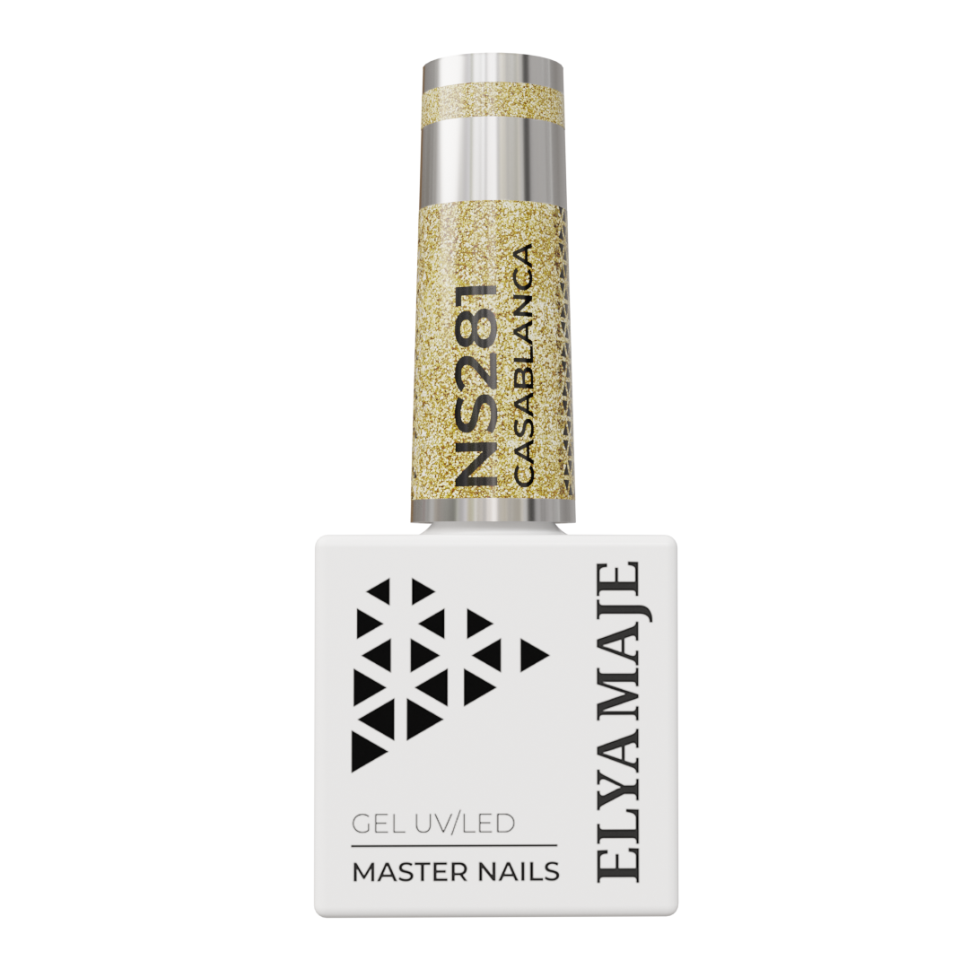 N° 281 – Casablanca – Vernis Semi-Permanent – REFLECHISSANT – Elyamaje
