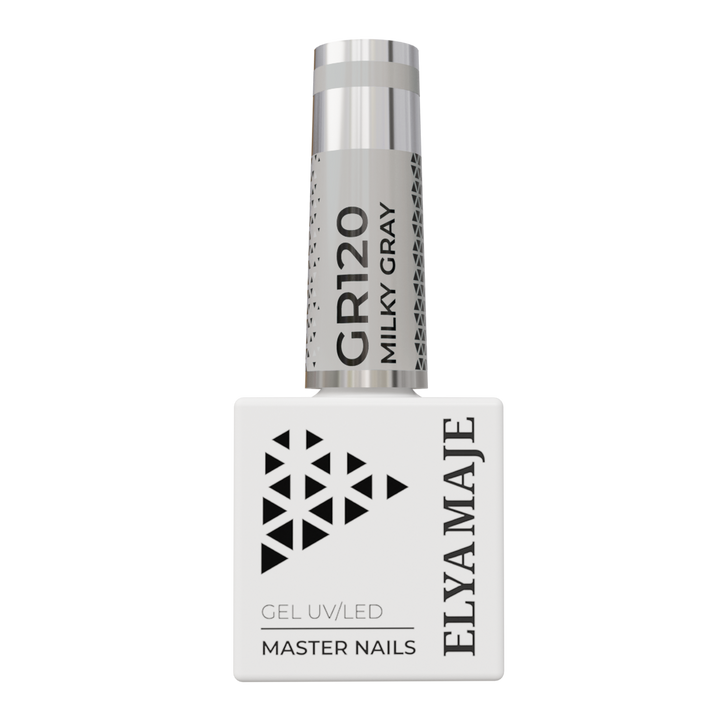N° 120 – Milky Gray – Vernis Semi-Permanent – Elyamaje