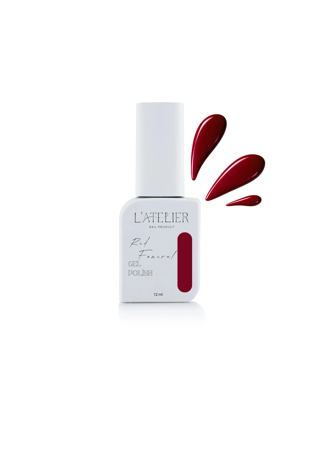 Vernis semi permanent - Red funeral