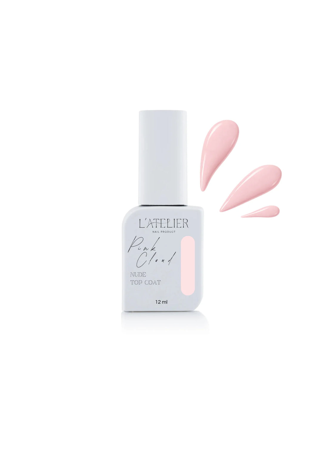 Nude top coat - Pink cloud