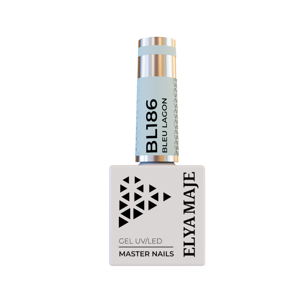 N° 186 – Bleu Lagon – Vernis Semi-Permanent – Elyamaje
