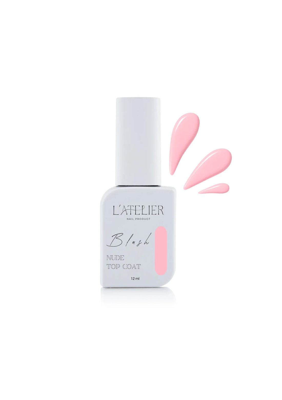 Nude top coat - Blush