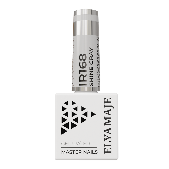 N° 168 – Shine GREY – Vernis Semi-Permanent – Elyamaje