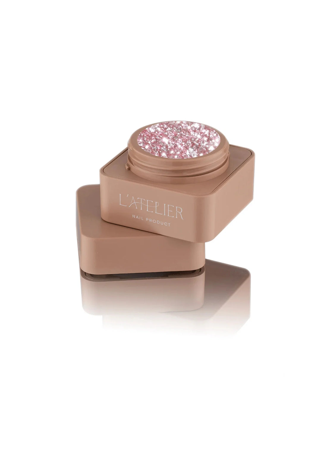 Glitter gel - Pinky gold