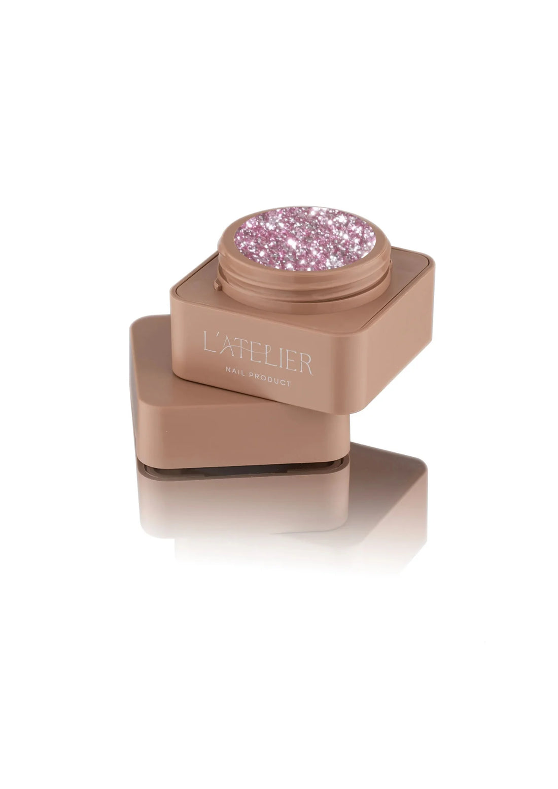 Glitter gel - Rosy