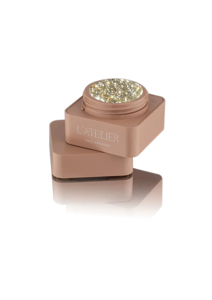 Glitter gel - Gold
