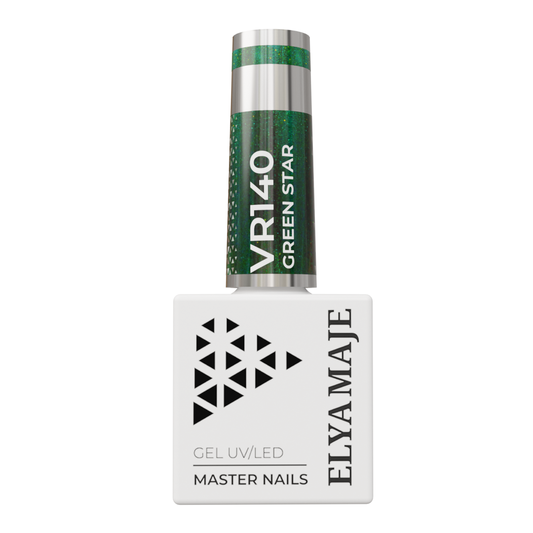 N° 140 – Green Star – Vernis Semi-Permanent – Elyamaje