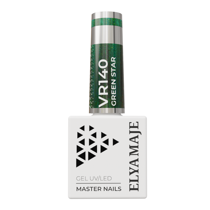 N° 140 – Green Star – Vernis Semi-Permanent – Elyamaje