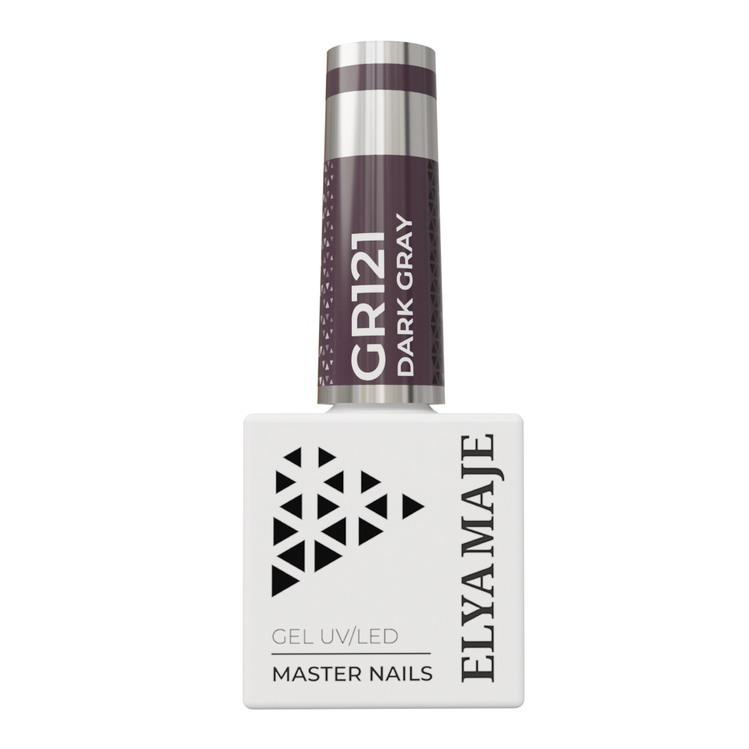 N° 121 – Dark Gray – Vernis Semi-Permanent – Elyamaje