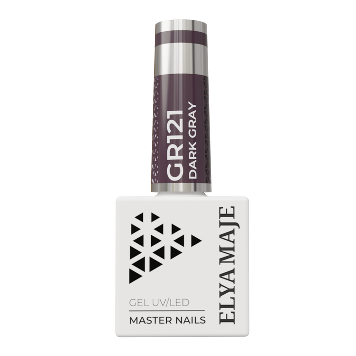 N° 121 – Dark Gray – Vernis Semi-Permanent – Elyamaje