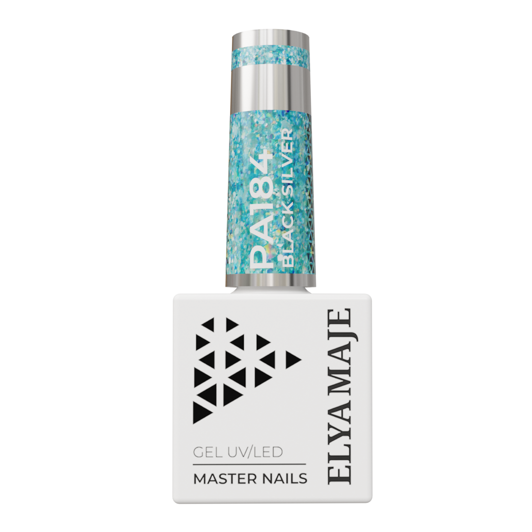 N° 184 – Blue Silver – Vernis Semi-Permanent – Elyamaje