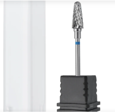 STALEKS EXPERT FT7080060/14 Fraise en carbure «cône tronqué» bleue, diamètre 6 mm, partie active 14 mm