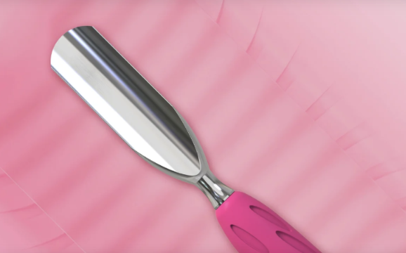 STALEKS UNIQ 17 Combo Partie active de la spatule (poussoir arrondi large)