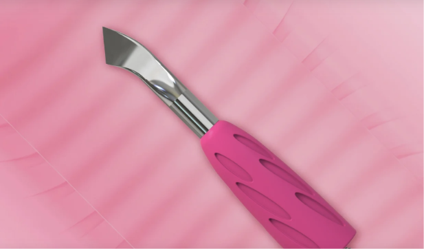 STALEKS UNIQ 14 Combo Partie active de la spatule (lame courbée)