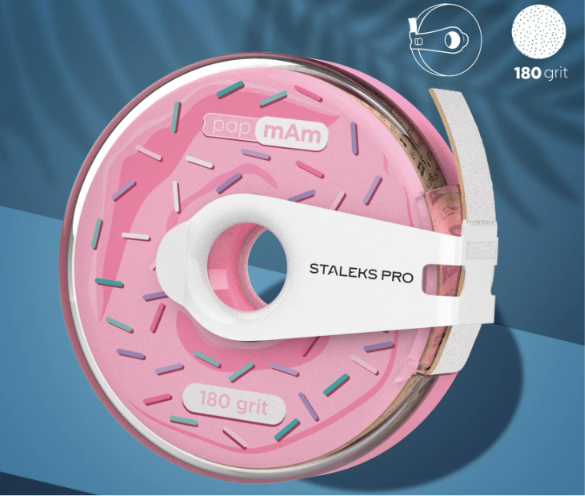 STALEKS EXPERT Donut papmAm Limes pour ponçage direct, grain 180