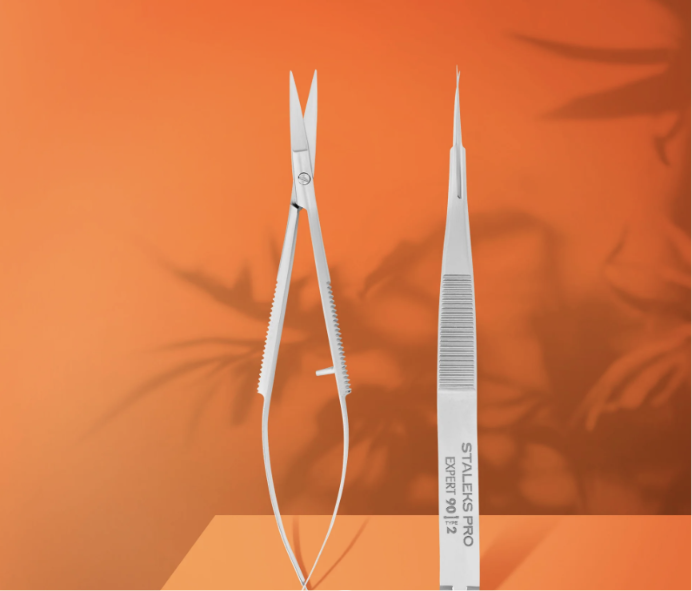 STALEKS EXPERT 90 TYPE 2 Tweezers professionnels pour la mise en forme des sourcils