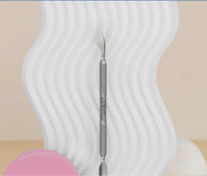 STALEKS SMART 50 TYPE 2 Poussoir arrondi étroit et cure-ongles