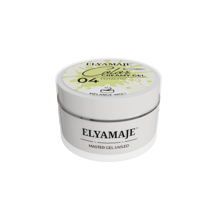 Pistachio n° 04 – Color Creamy Gel – Gel de construction UV LED – Elyamaje