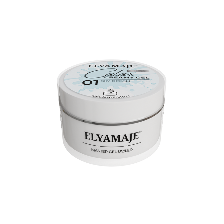 Sky Dream n° 01 – Color Creamy Gel – Gel de construction UV LED – Elyamaje