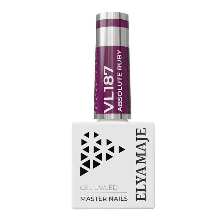 N° 187 – Absolute Ruby – Vernis Semi-Permanent – Elyamaje
