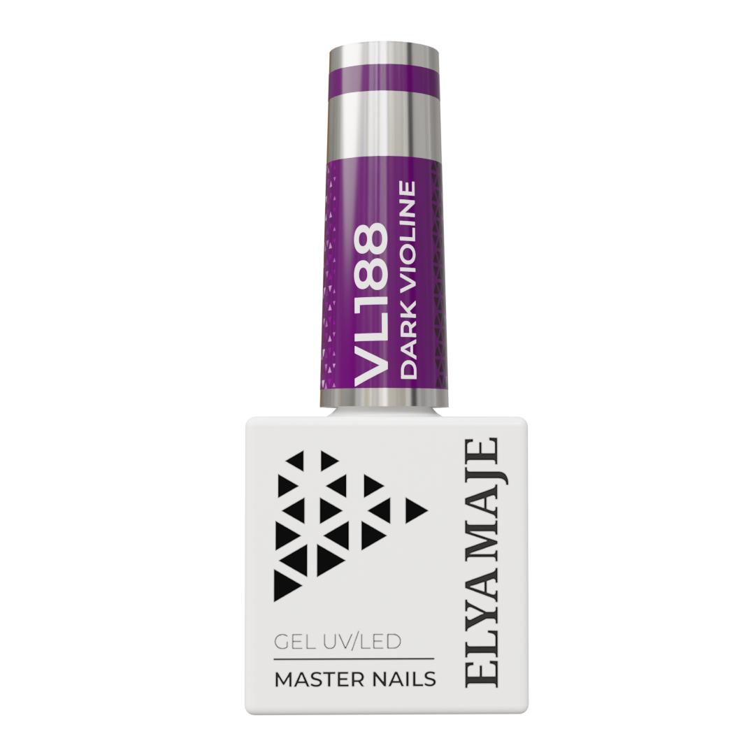 N° 188 – Dark Violine – Vernis Semi-Permanent – Elyamaje