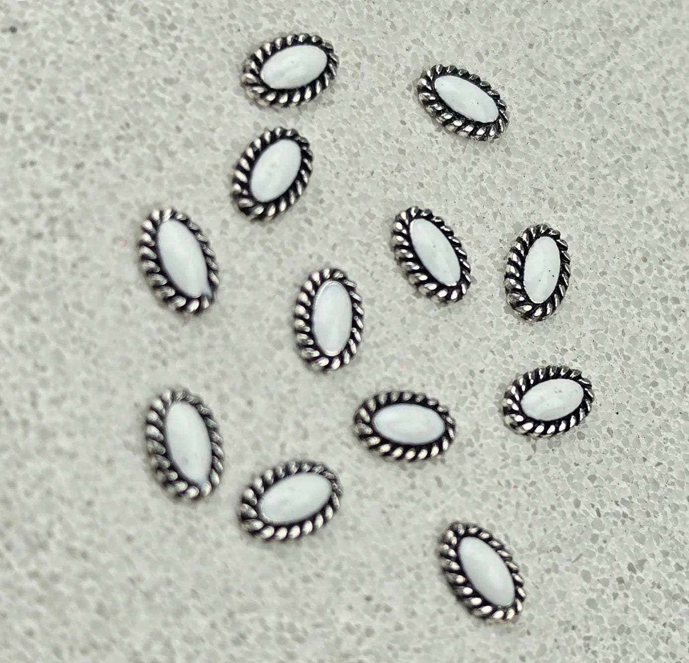 Mini oval Silver