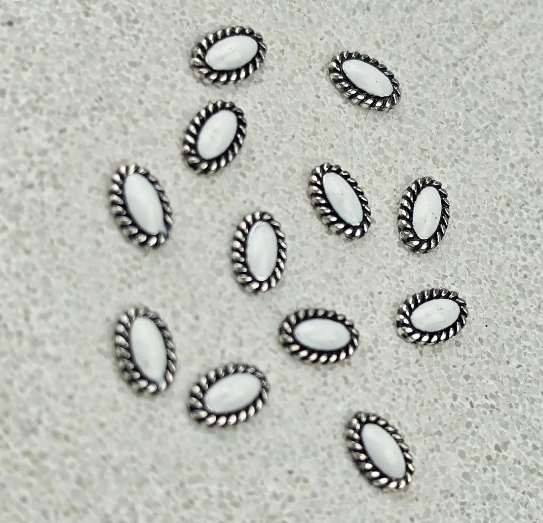 Mini oval Silver