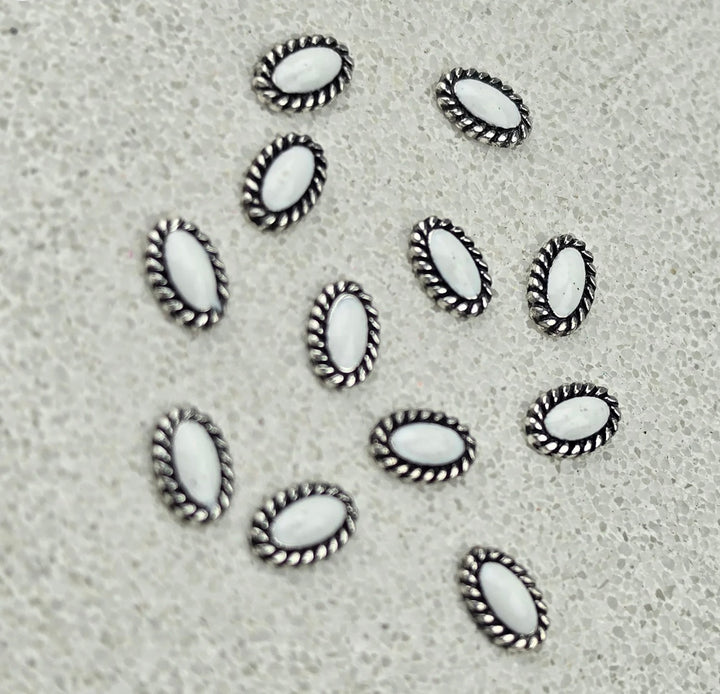 Mini oval Silver