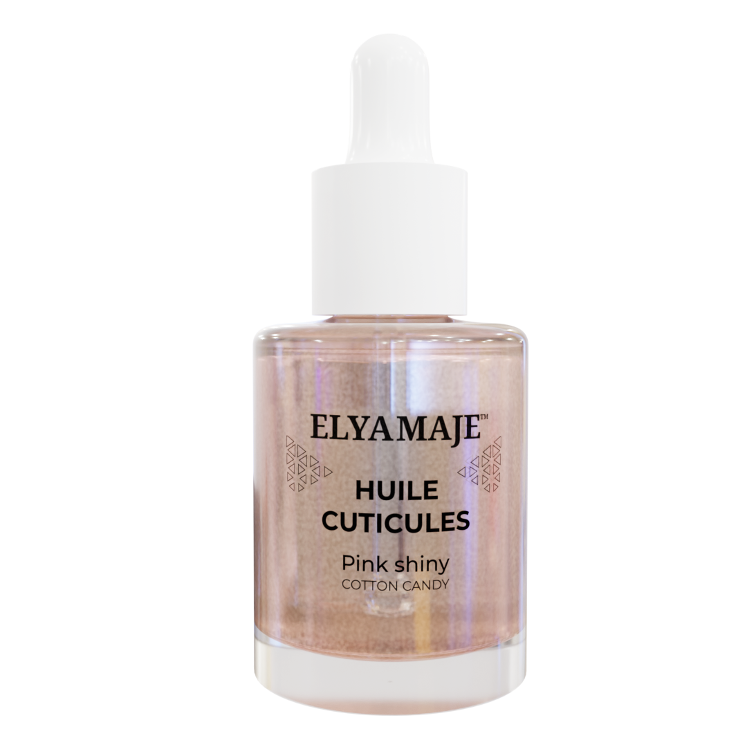 Huile Cuticules – Pink Shiny – 10 ml – Elyamaje