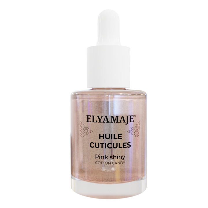 Huile Cuticules – Pink Shiny – 10 ml – Elyamaje