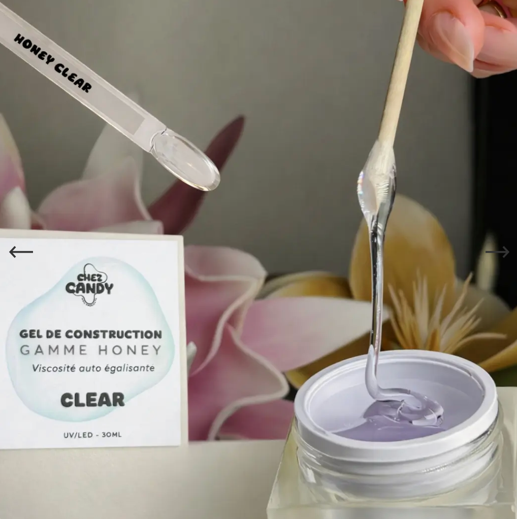 GEL DE CONSTRUCTION HONEY CLEAR ( AUTO ÉGALISANT)