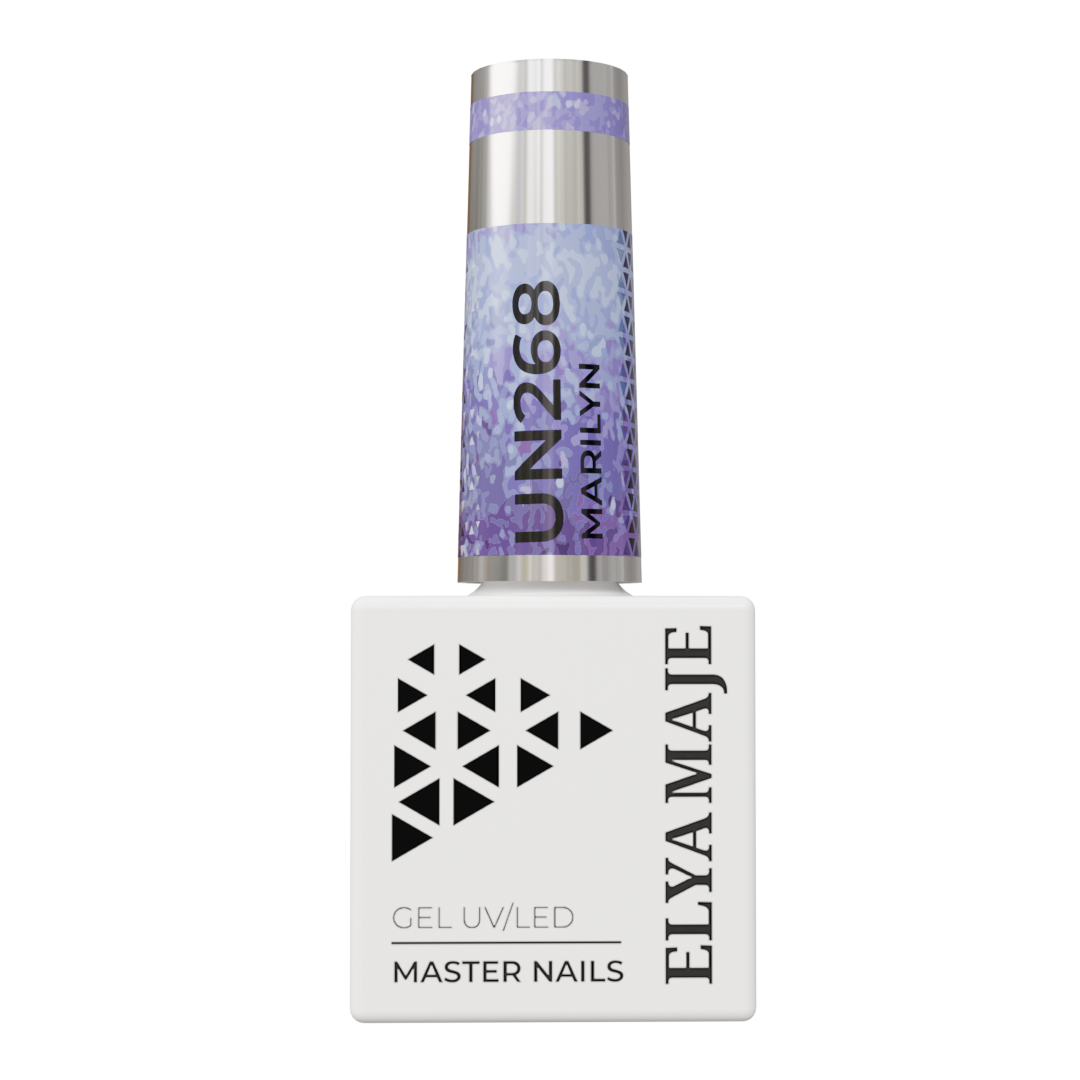 N° 268 – Marilyn – Vernis Semi-Permanent – PAILLETÉ – Elyamaje