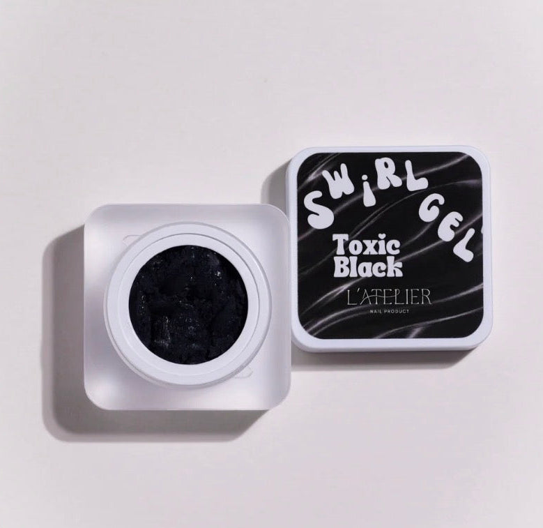 Swirl 3D - TOXIC BLACK