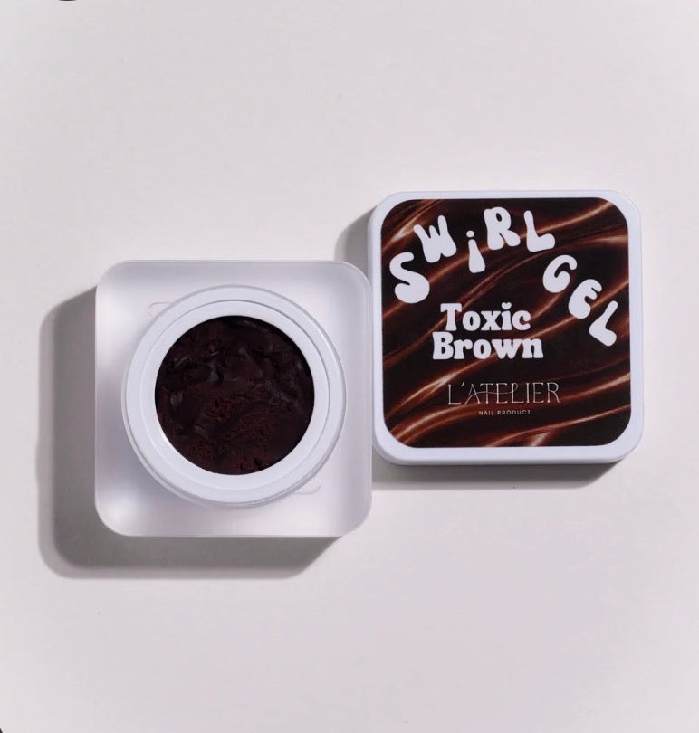 Swirl 3D - TOXIC BROWN
