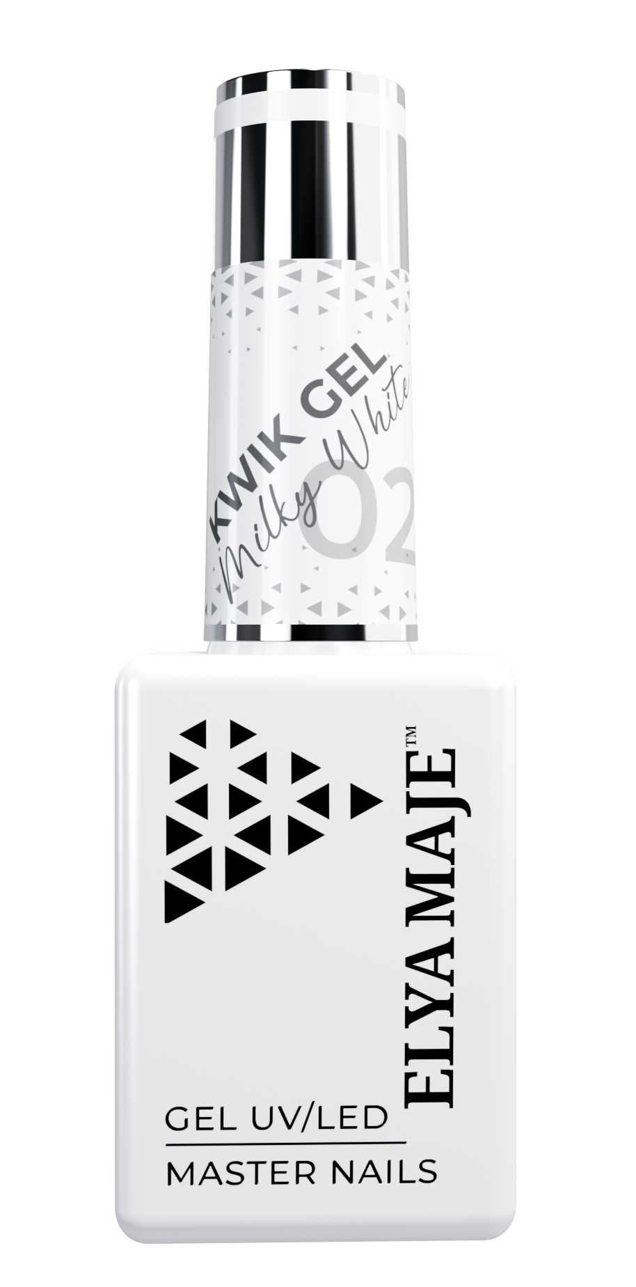 Milky White n°2 – Gel de Construction Fluide en Bouteille – Kwik Gel – Elyamaje