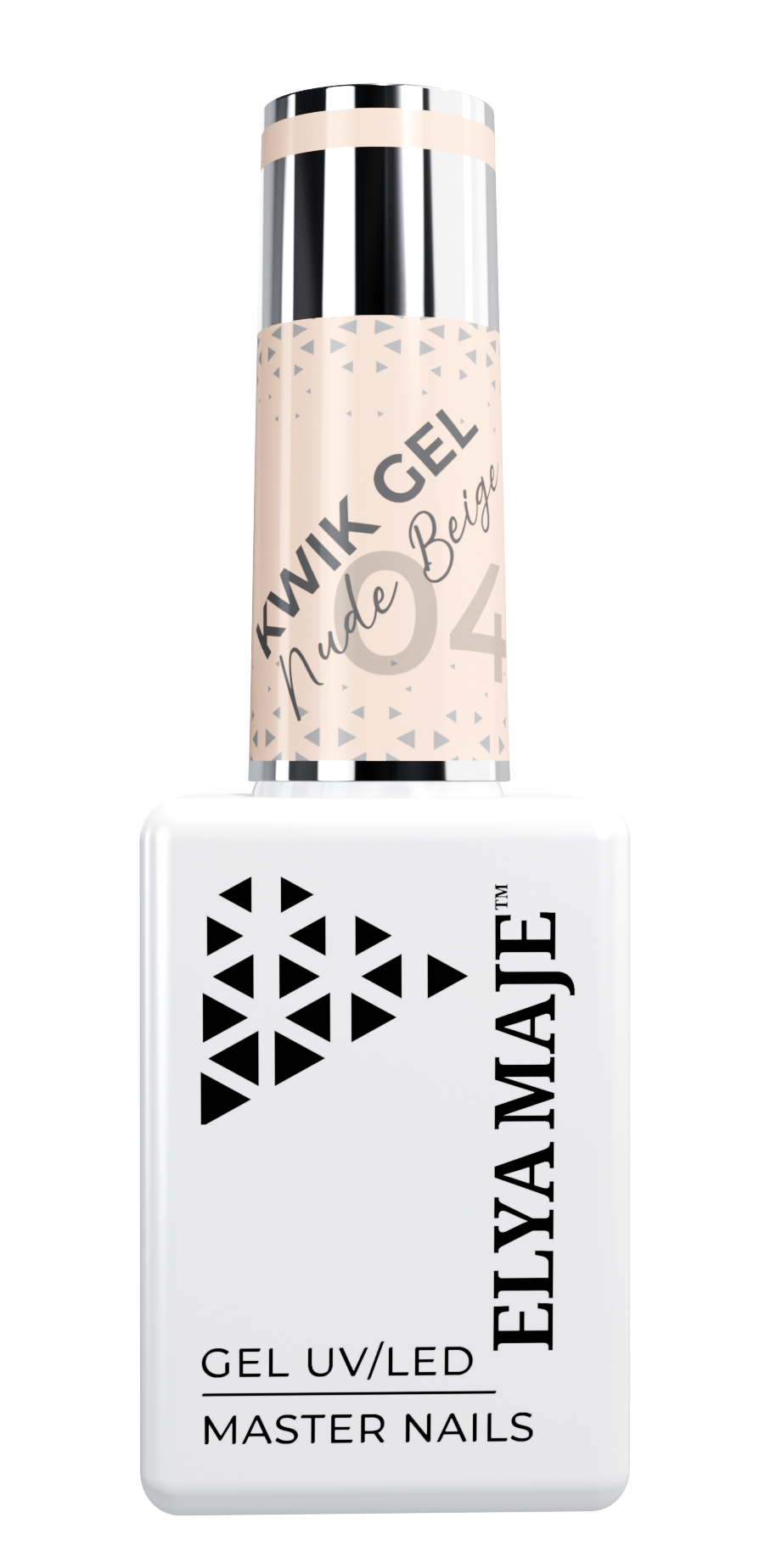 Nude beige n°4 – Gel de Construction Fluide en Bouteille – Kwik Gel – Elyamaje