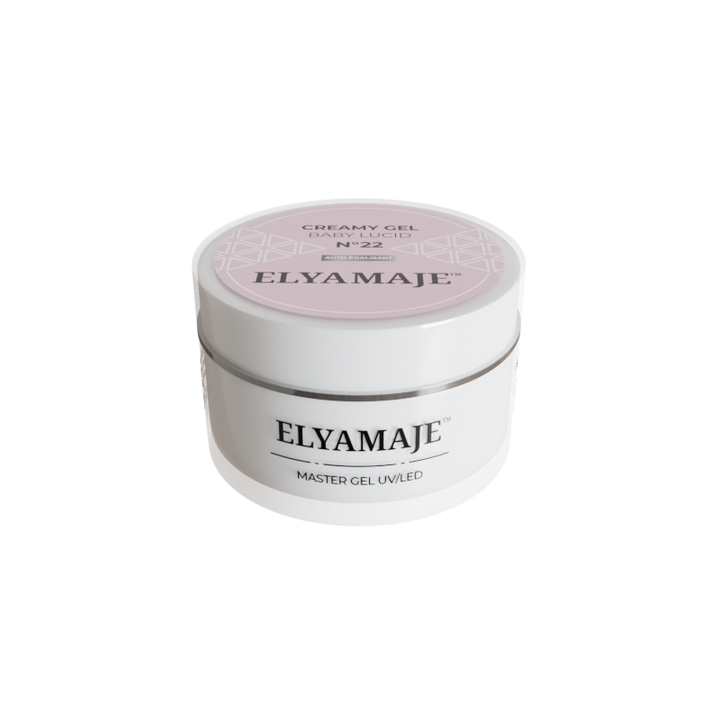 Baby Lucid n° 22 – Gel de construction – Creamy Gel UV LED – Elyamaje