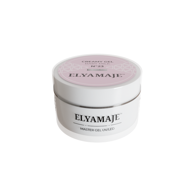 Baby Milk n° 23 – Gel de construction – Creamy Gel UV LED – Elyamaje