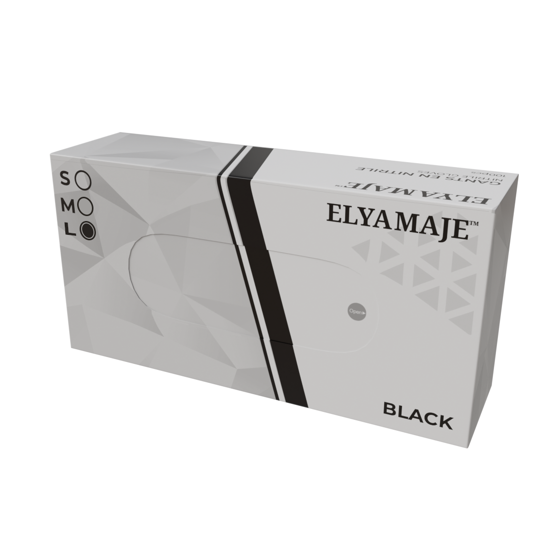 Gants Nitrile – Black