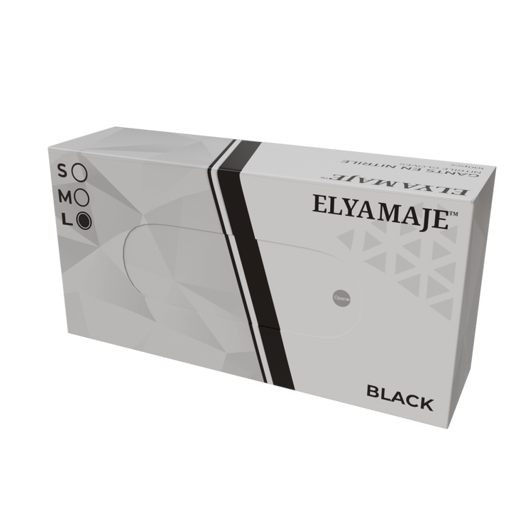 Gants Nitrile – Black