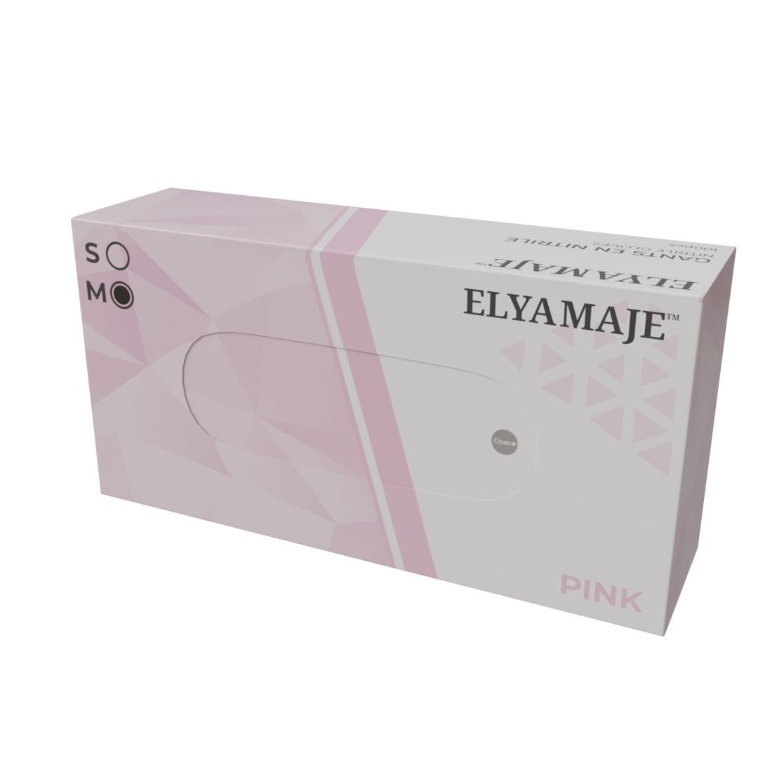 Gants Nitrile – Pink